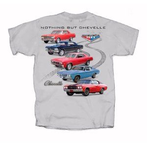 Nothing But Chevy Chevrolet Chevelle Collection Short T-Shirt - NEW Fast Ship